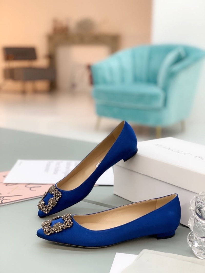 Manolo Blahnik flat shoes